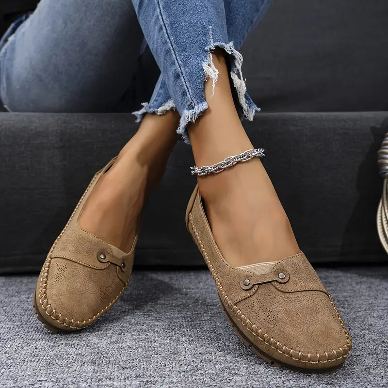 Rumina - Non-Slip Leather Casual Shoes
