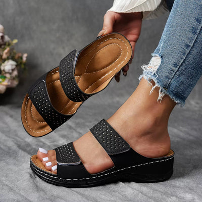 Ortholuxe™ - Breathable orthopaedic slip-in sandals for women