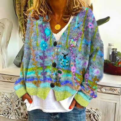 Addison™ - Elegant Retro Casual Buttoned Cardigan