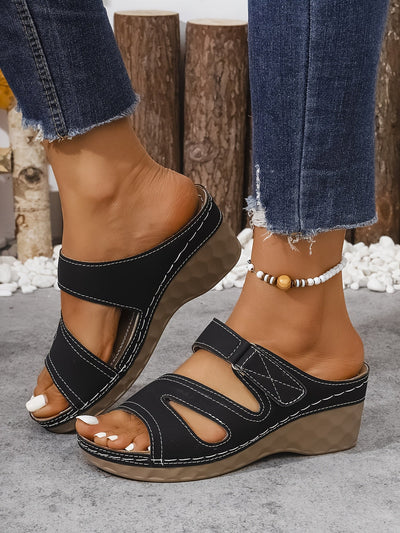 Rowella Stylish Wedge Sandal With Strap