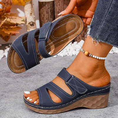 Rowella Stylish Wedge Sandal With Strap