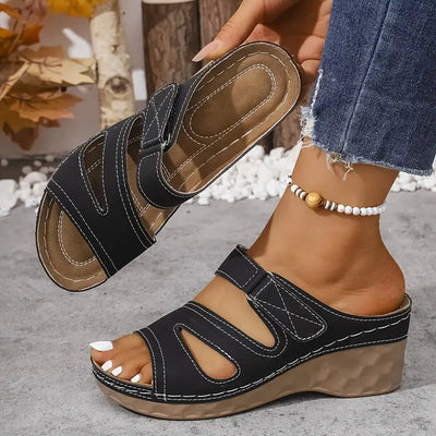 Rowella Stylish Wedge Sandal With Strap