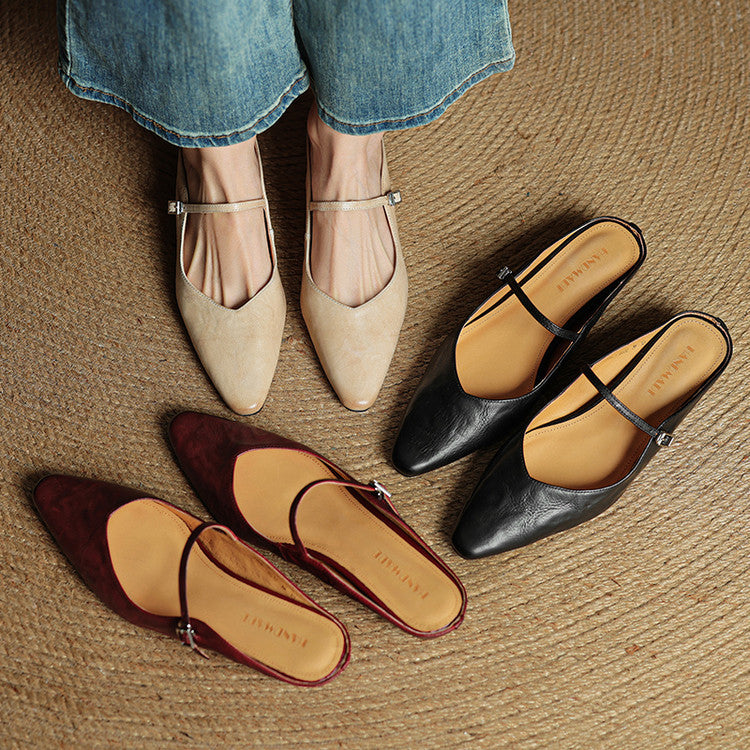Orella - Leather mules