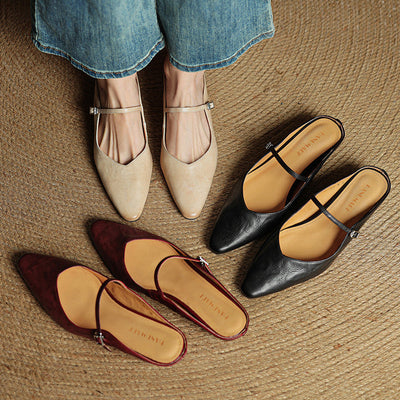 Orella - Leather mules