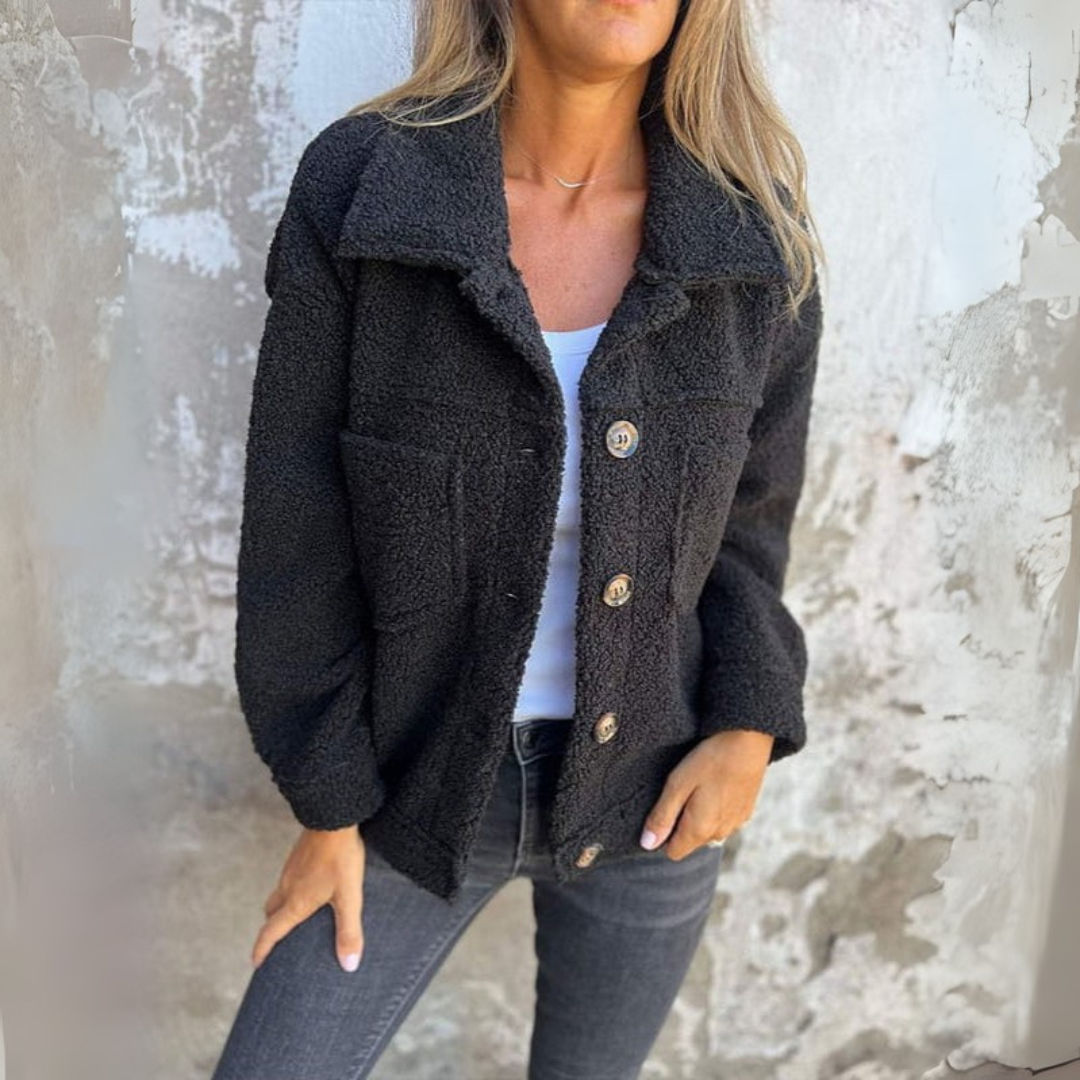 Lorène™ | Elegant and Warm Women's Coat for Autumn