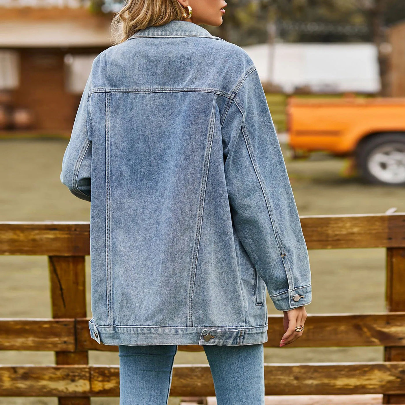 Mia™ - Classic Elegant Jean Jacket