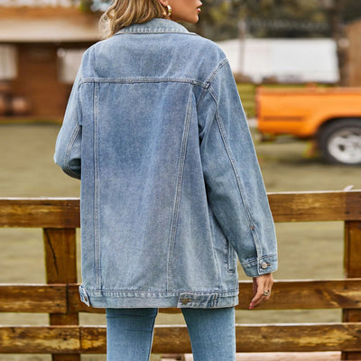 Mia™ - Classic Elegant Jean Jacket
