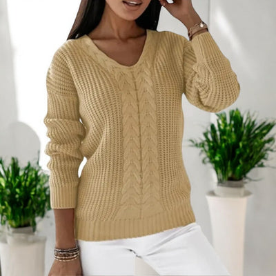 Mia™ - Elegant Knitted Sweater