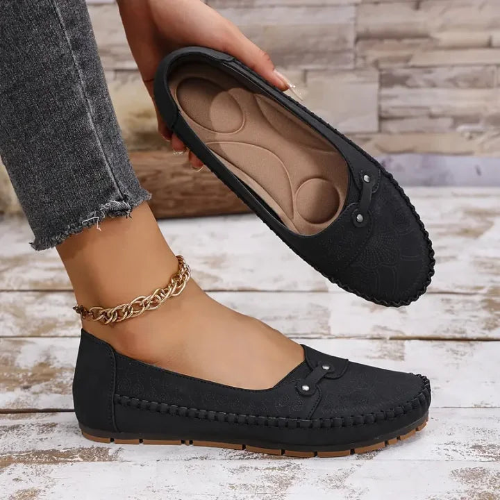 Rumina - Non-Slip Leather Casual Shoes