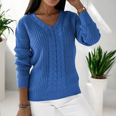 Mia™ - Elegant Knitted Sweater