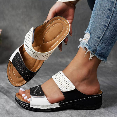 Ortholuxe™ - Breathable orthopaedic slip-in sandals for women