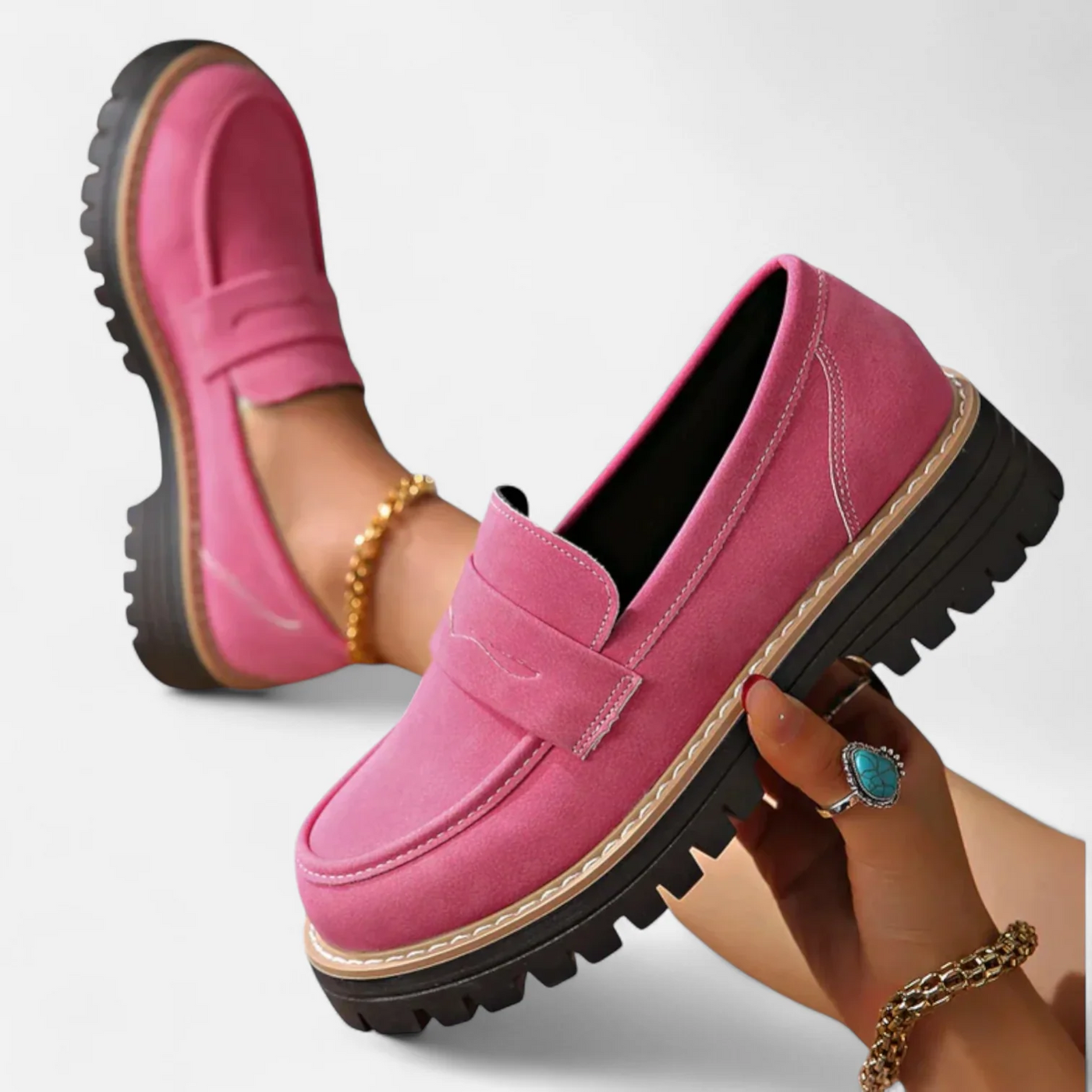 Armance - Elegant orthopaedic moccasins