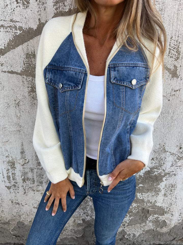 Zoe™ Elegant Jean Jacket