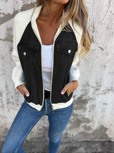 Zoe™ Elegant Jean Jacket
