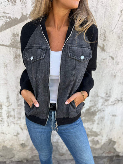 Zoe™ Elegant Jean Jacket