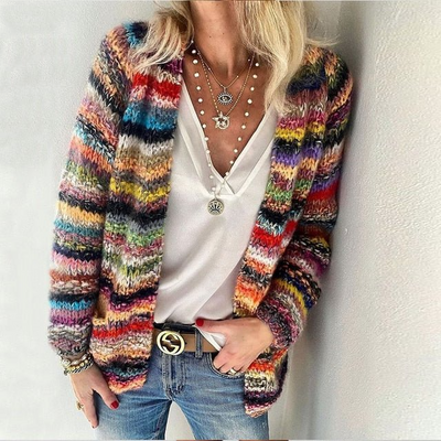 Layla™ - Super Soft Cardigan, Multicolour