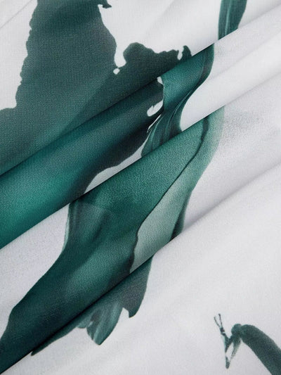 Nayla™ | Watercolour Print Maxi Dress